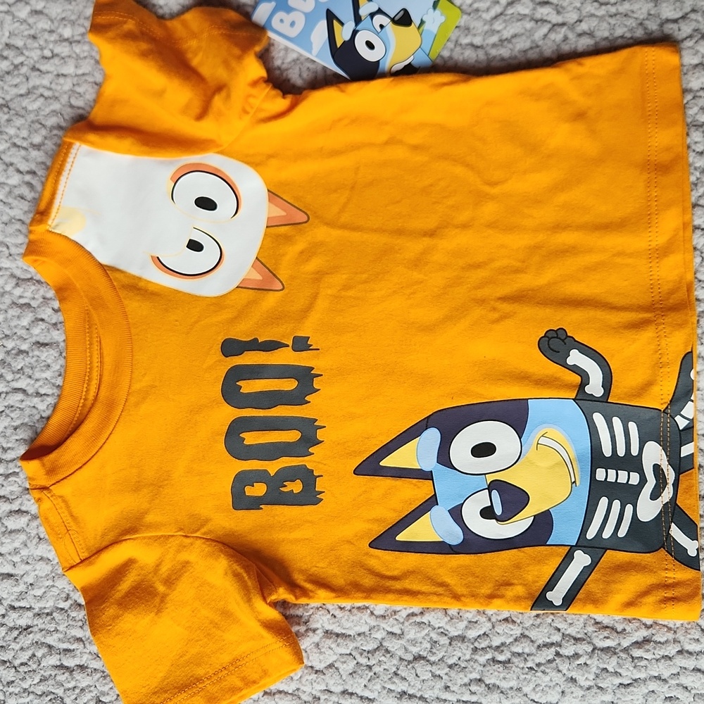 Halloween, New Baby Boy 8Months, Cat & Jack Fun Monster, Bluey, Bat Outfits - Picture 5 of 8